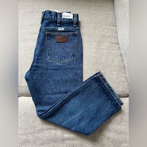 Wrangler - High rise straight denim